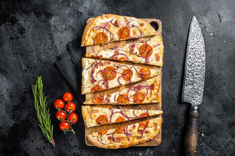 recette de tarte au fromage tomme et à la tomates