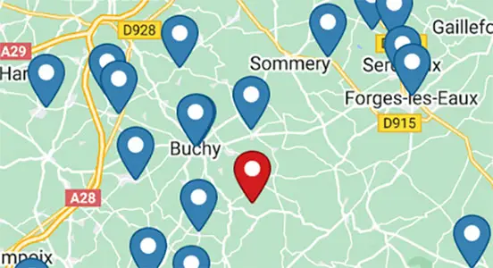 Achetez le fromage fumé en ligne ou utilisez la carte interactive qui vous permet de découvrir les commerces où acheter Le fromage fumé français de La Quesne, Ferme et Fromagerie.